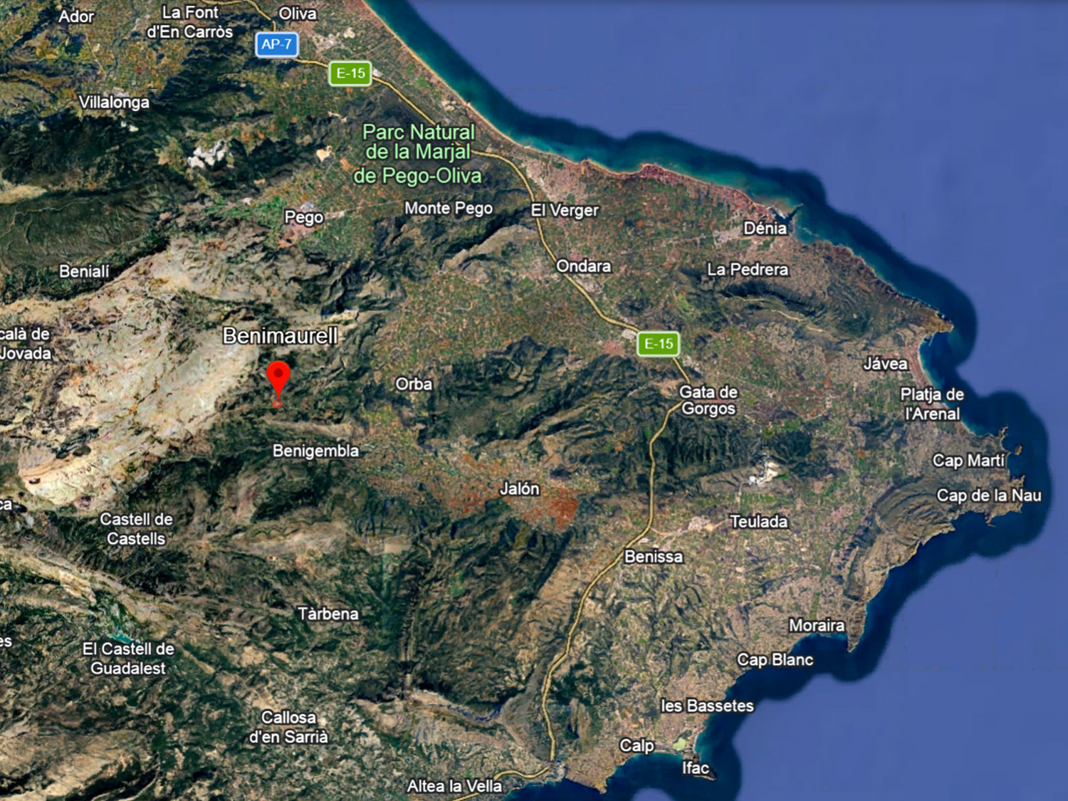 Dorpswoning in Benimaurell voor 120.000