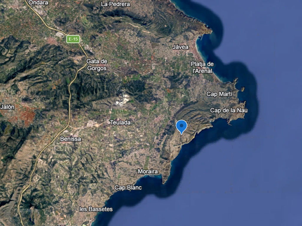 appartement en cumbre del sol tussen javea en moraira