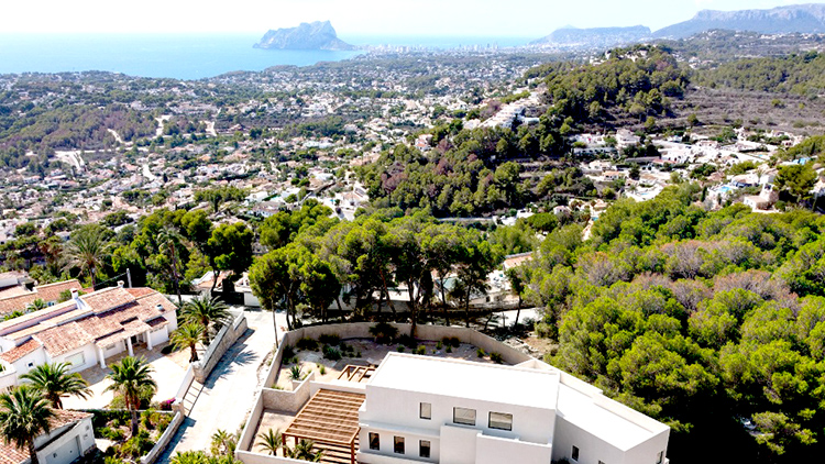 Nieuwbouw villa in Moraira te koop