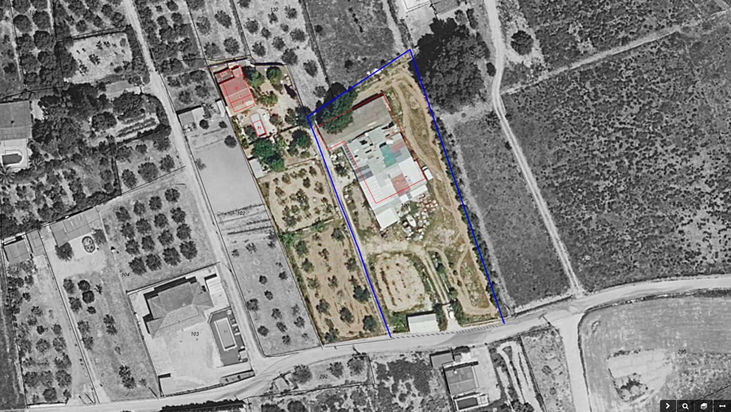 Finca op 6.588 m2 grond met loods te koop voor 220.000 euro