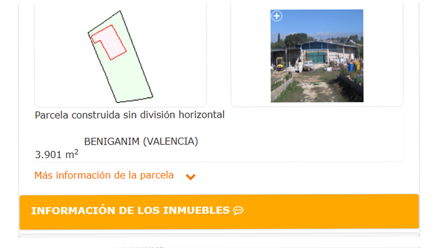 Finca op 6.588 m2 grond met loods te koop voor 220.000 euro