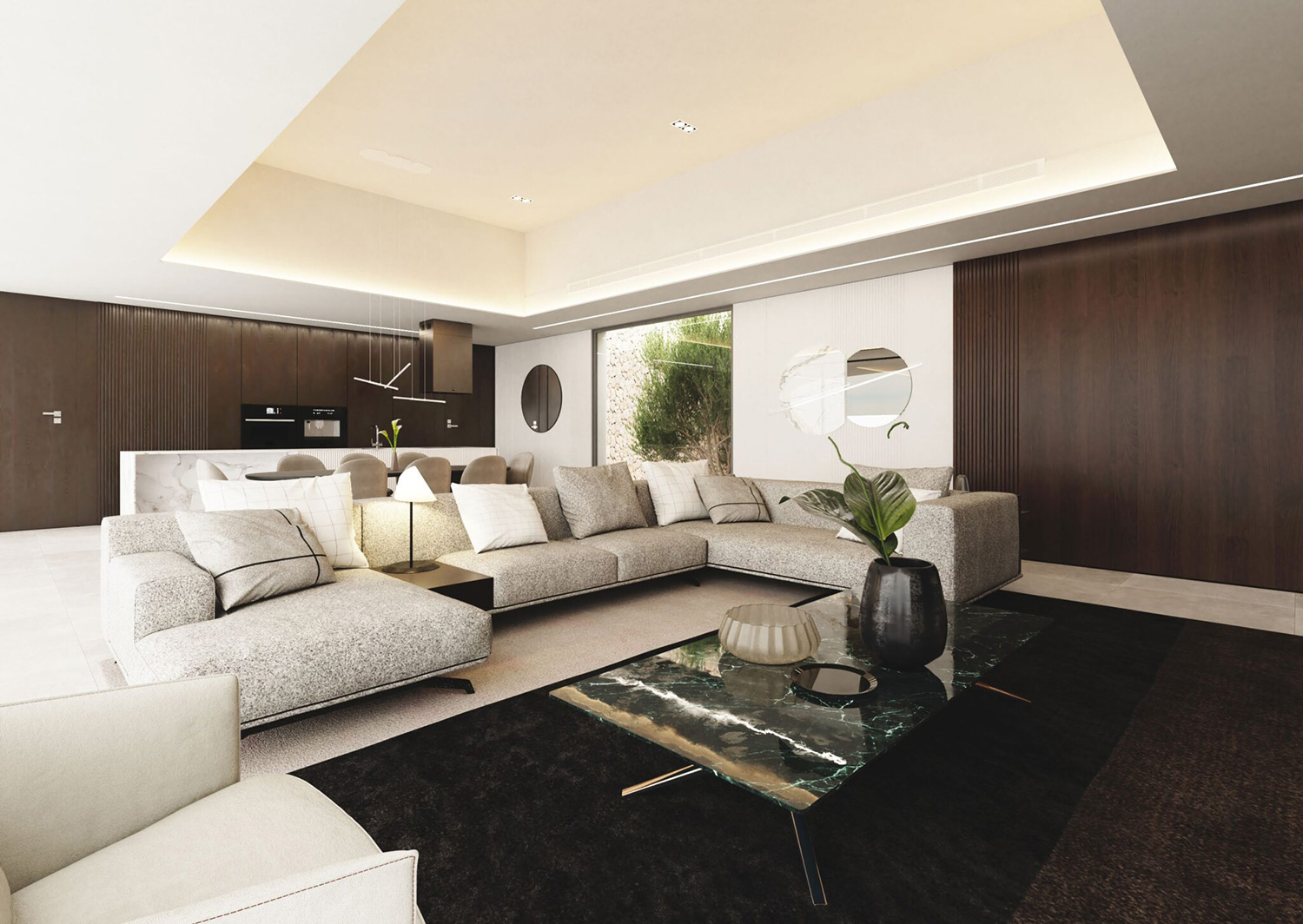 4 slaapkamer, 4 badkamer paleis van 331 m2 met panoramisch zeezicht!!
