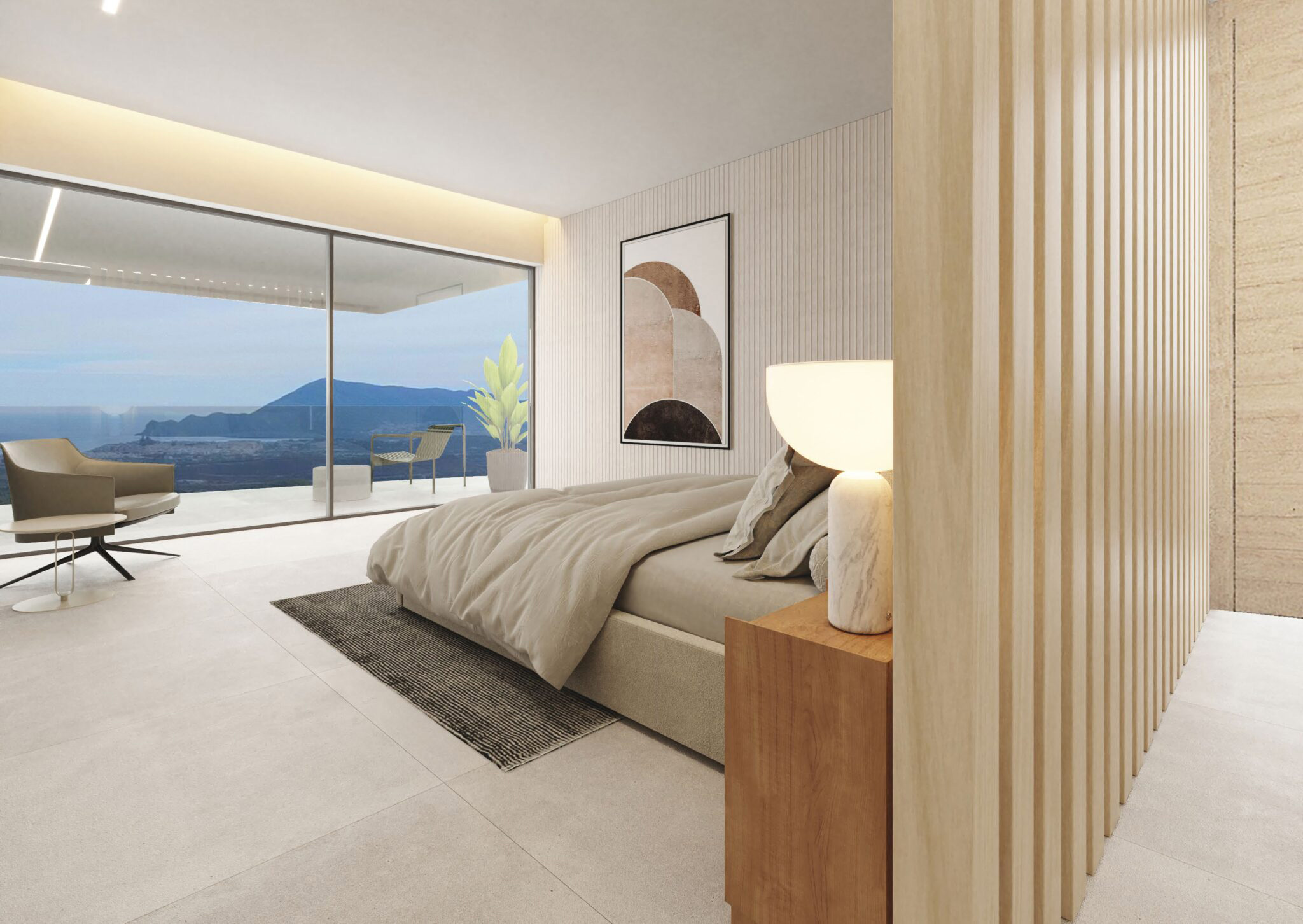 4 slaapkamer, 4 badkamer paleis van 331 m2 met panoramisch zeezicht!!