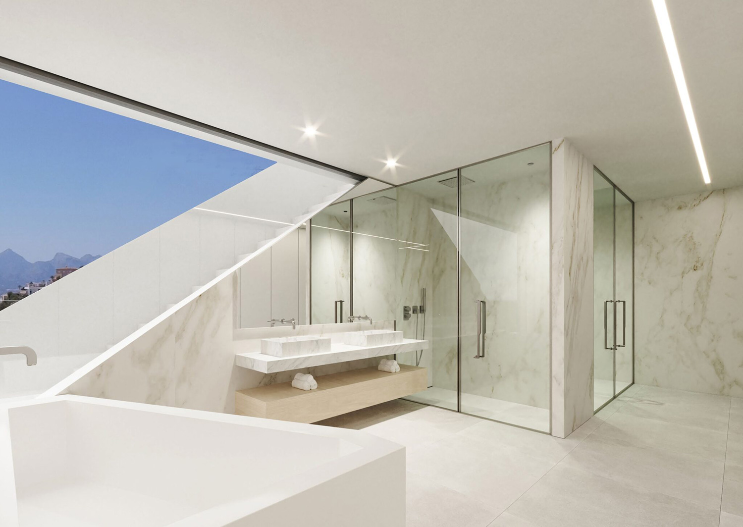 4 slaapkamer, 4 badkamer paleis van 331 m2 met panoramisch zeezicht!!