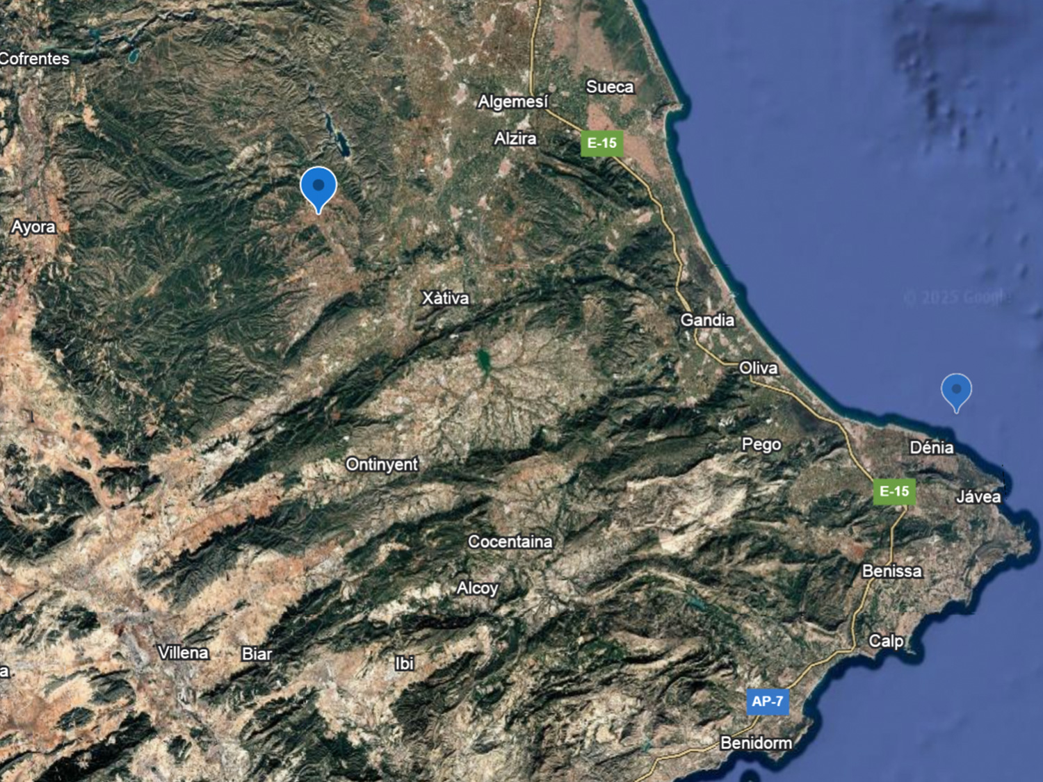 Konijnenboerderij tussen Bolbaite en Navarrs 